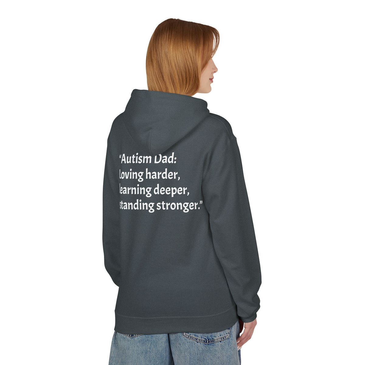 Autism Dad: Dad Mode Hoodie," Love • Listen • Advocate" - Geo Rocks The 'Tism