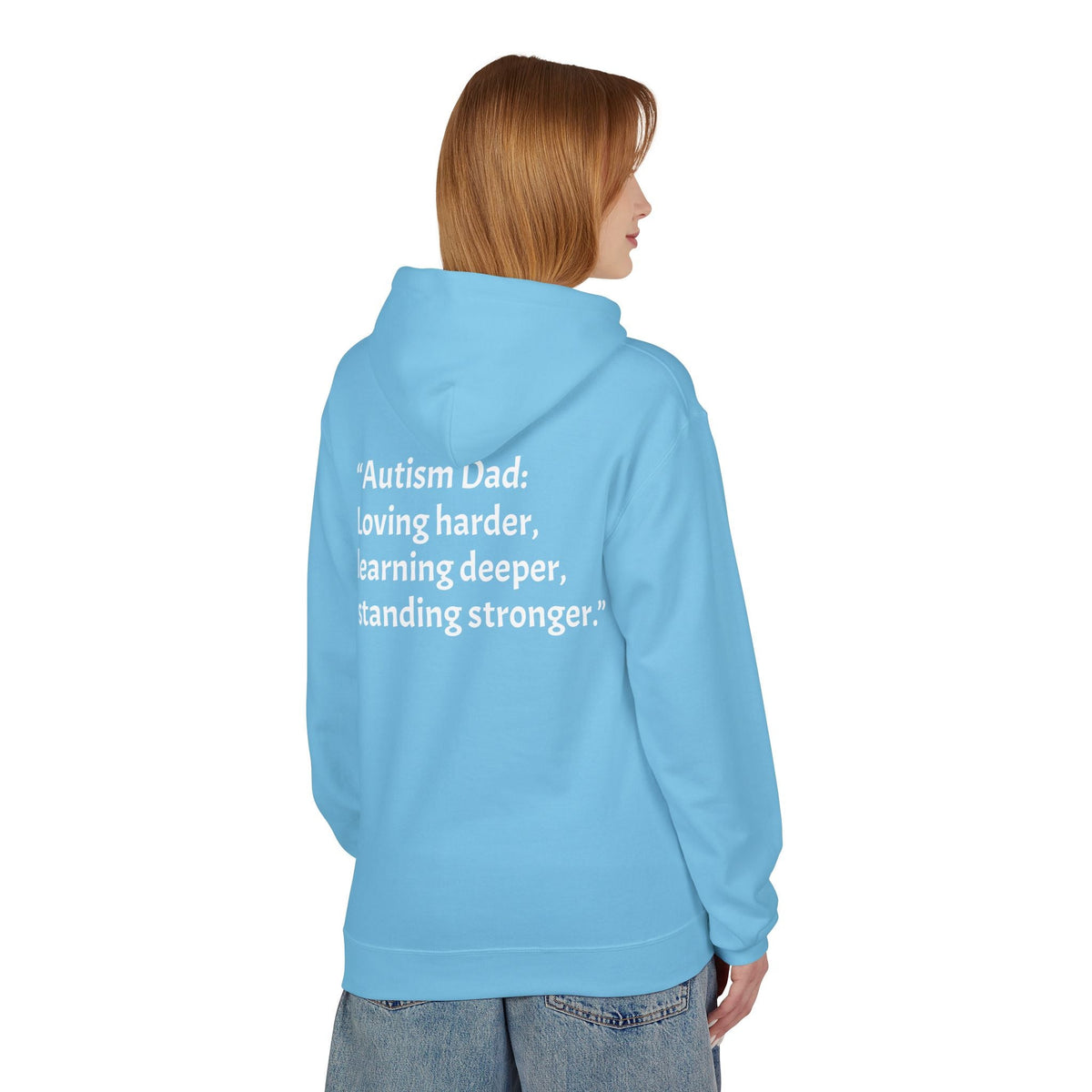 Autism Dad: Dad Mode Hoodie," Love • Listen • Advocate" - Geo Rocks The 'Tism