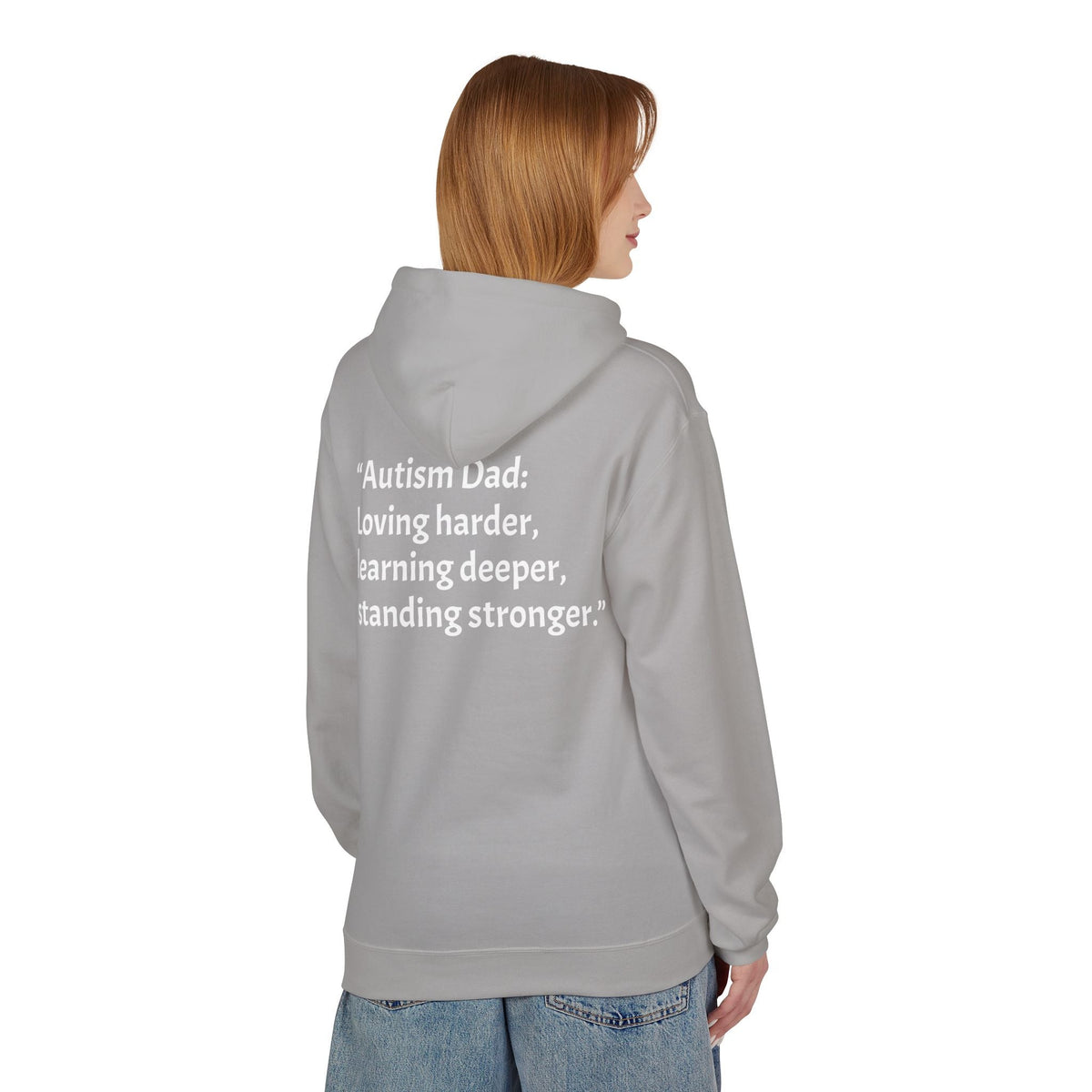 Autism Dad: Dad Mode Hoodie," Love • Listen • Advocate" - Geo Rocks The 'Tism