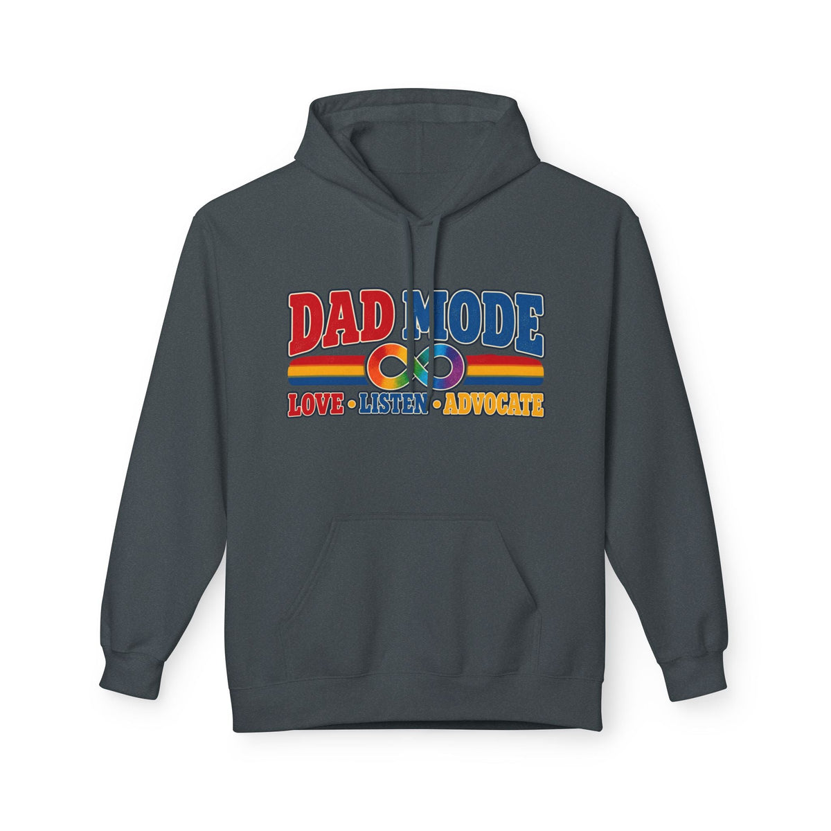 Autism Dad: Dad Mode Hoodie," Love • Listen • Advocate" - Geo Rocks The 'Tism