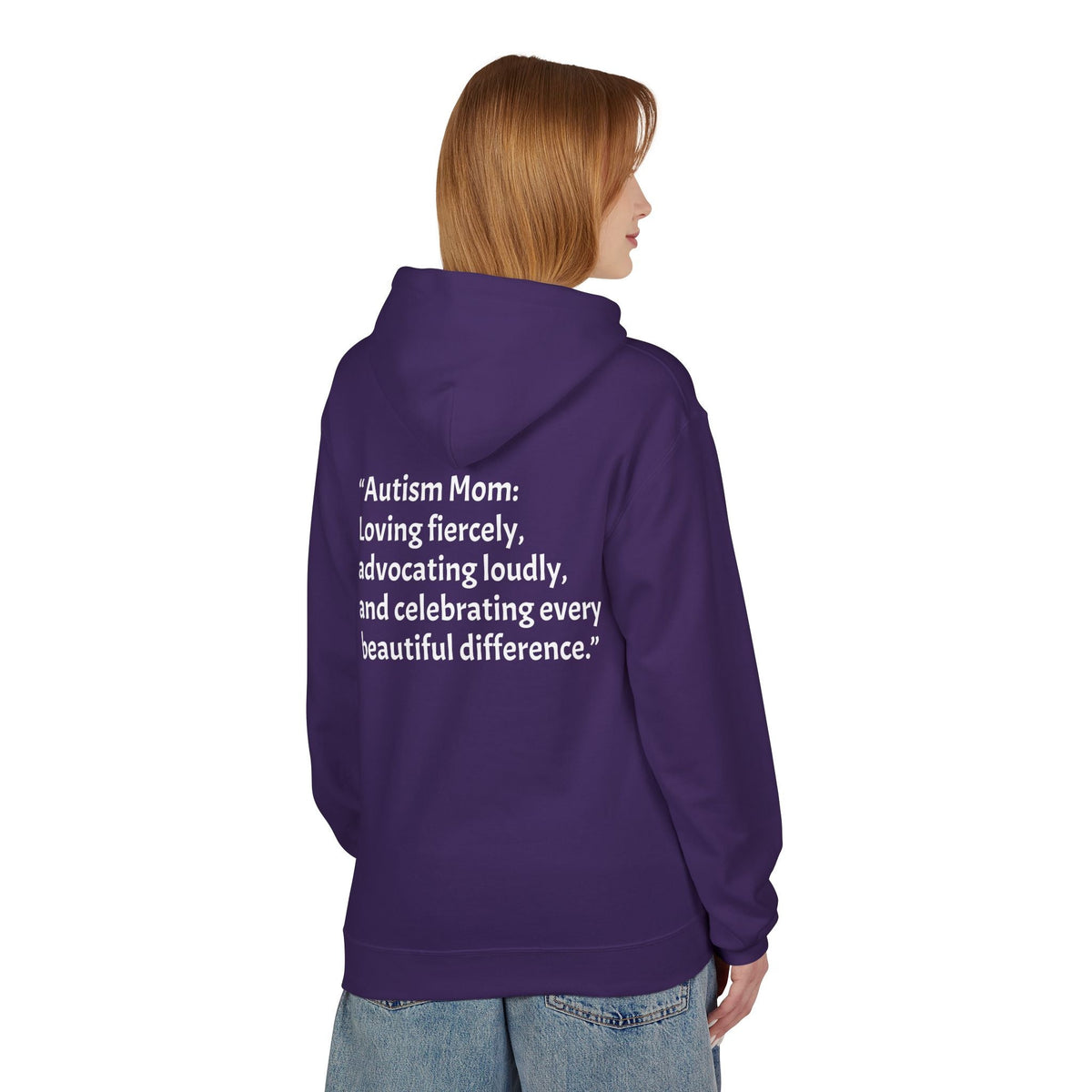 Autism Mom Hoodie-'Built on Love, Fueled by Patience' - Geo Rocks The 'Tism