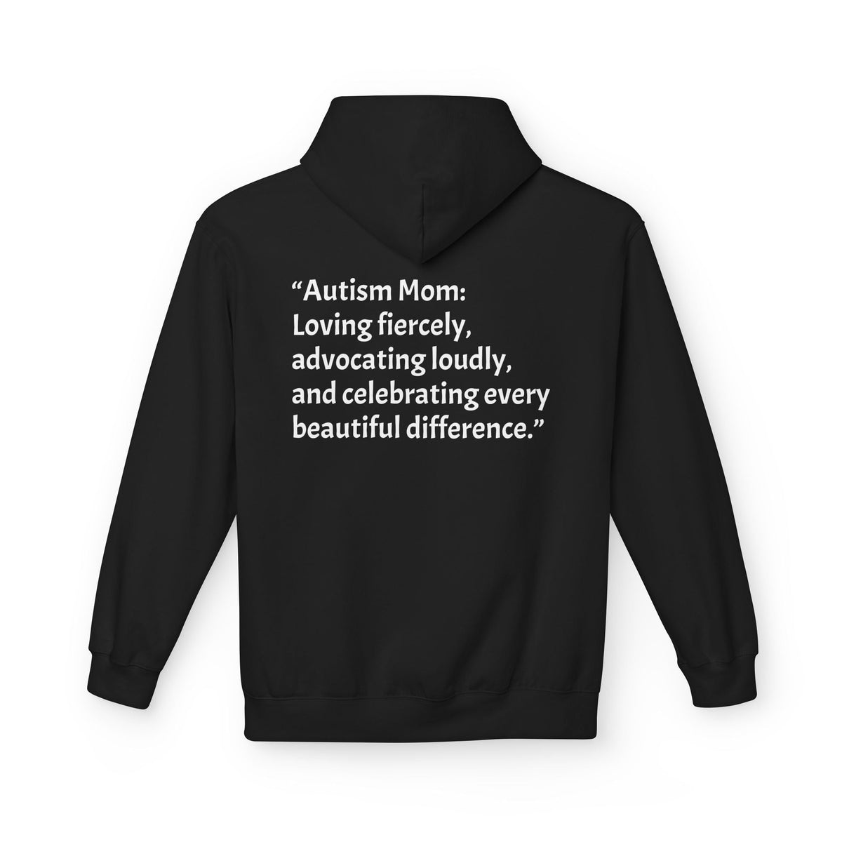 Autism Mom Hoodie-'Built on Love, Fueled by Patience' - Geo Rocks The 'Tism