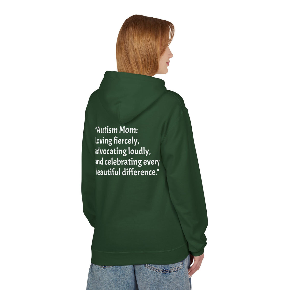 Autism Mom Hoodie-'Built on Love, Fueled by Patience' - Geo Rocks The 'Tism