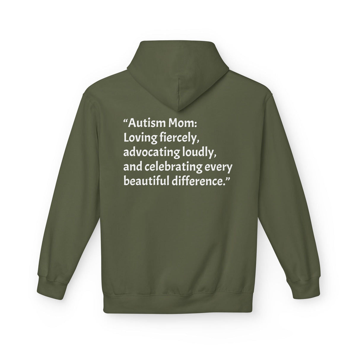 Autism Mom Hoodie-'Built on Love, Fueled by Patience' - Geo Rocks The 'Tism