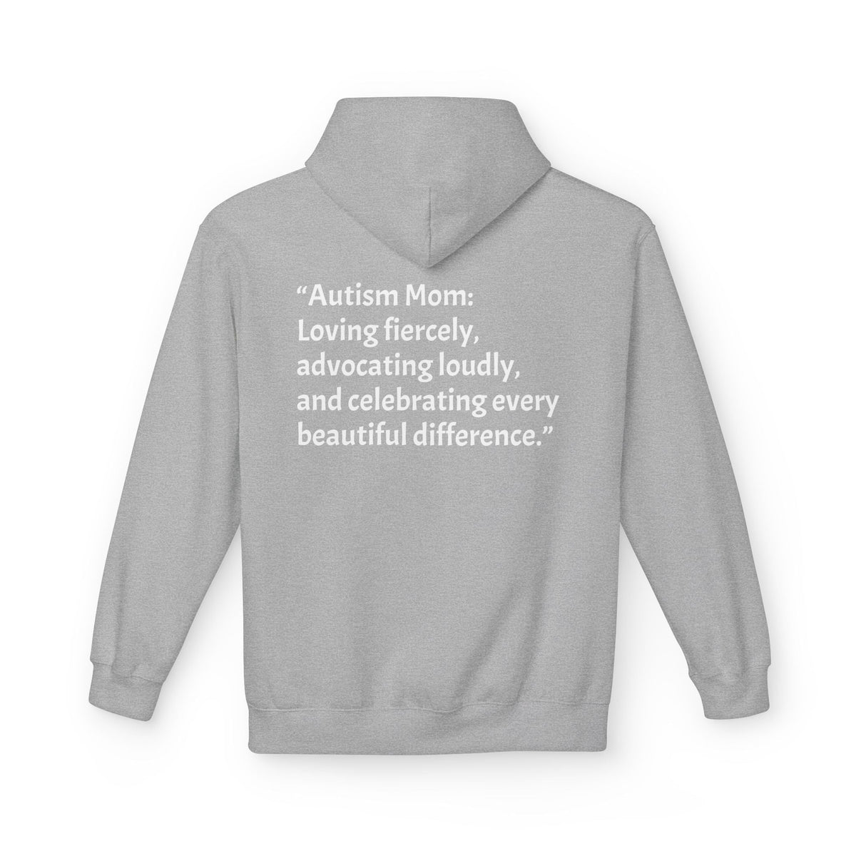 Autism Mom Hoodie-'Built on Love, Fueled by Patience' - Geo Rocks The 'Tism