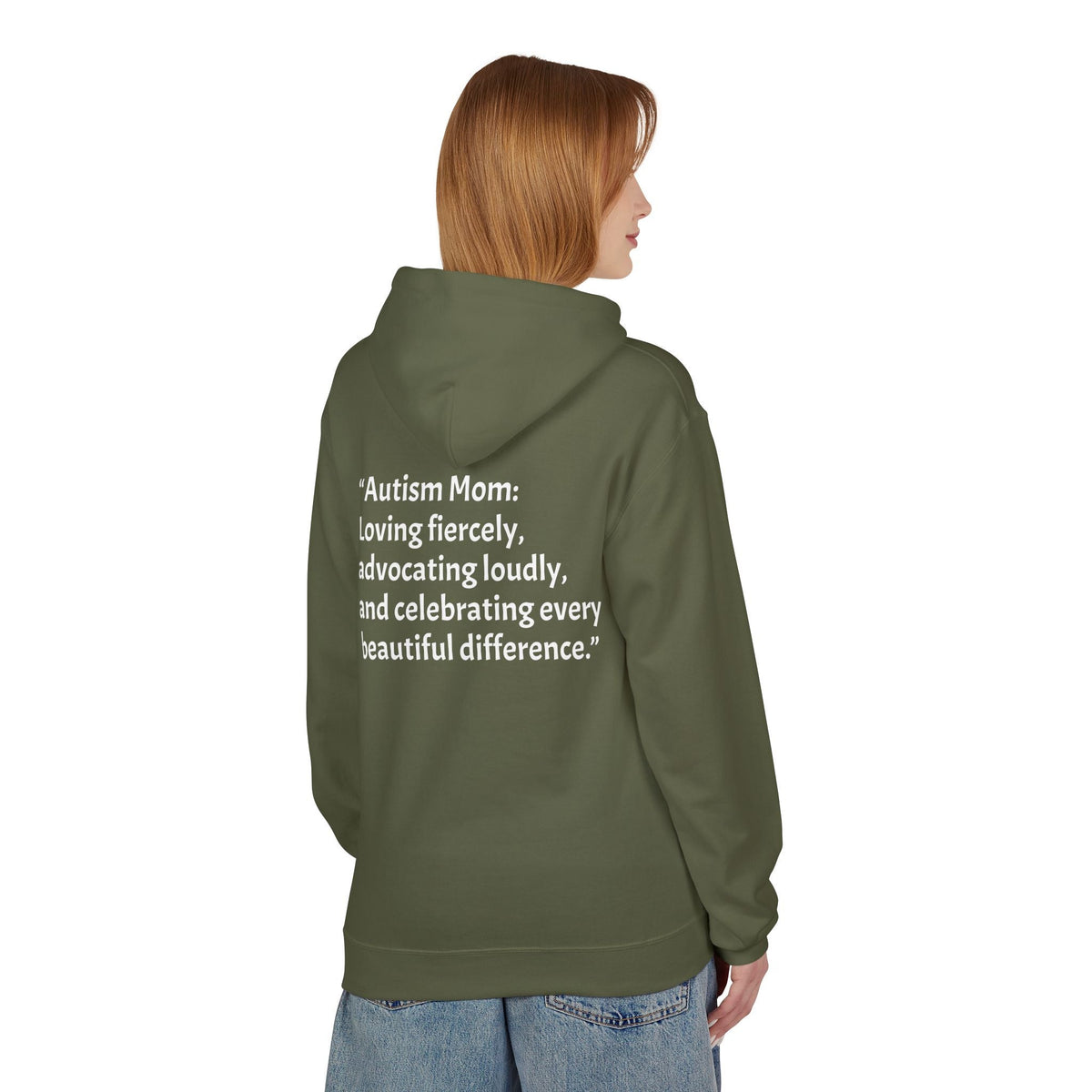 Autism Mom Hoodie-'Built on Love, Fueled by Patience' - Geo Rocks The 'Tism