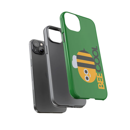 Bee Cool Phone Case - Cute Bee Design | Tough Protective Cover for iPhone & Samsung - Geo Rocks The 'Tism