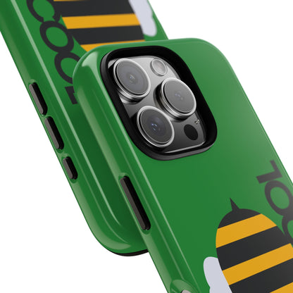 Bee Cool Phone Case - Cute Bee Design | Tough Protective Cover for iPhone & Samsung - Geo Rocks The 'Tism