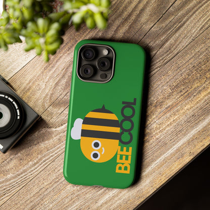 Bee Cool Phone Case - Cute Bee Design | Tough Protective Cover for iPhone & Samsung - Geo Rocks The 'Tism