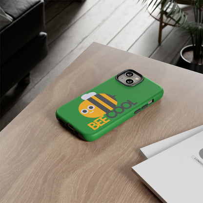 Bee Cool Phone Case - Cute Bee Design | Tough Protective Cover for iPhone & Samsung - Geo Rocks The 'Tism