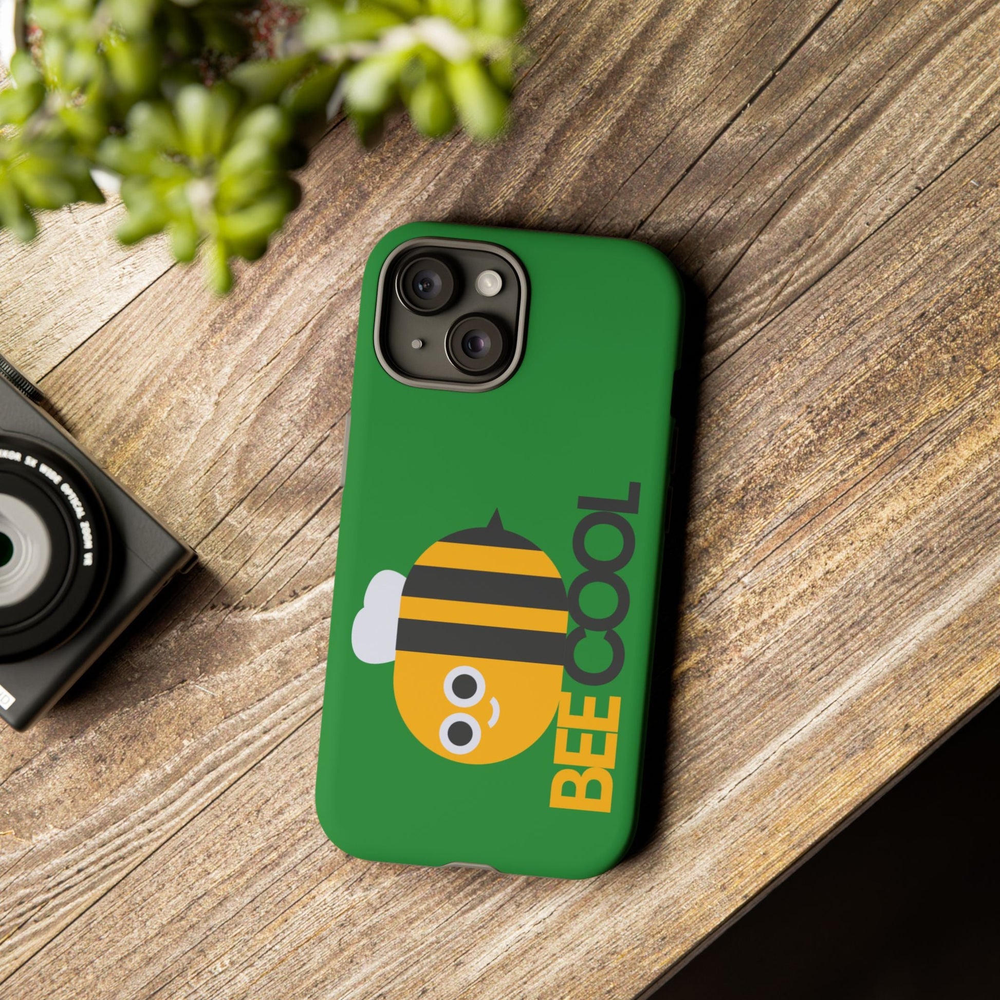 Bee Cool Phone Case - Cute Bee Design | Tough Protective Cover for iPhone & Samsung - Geo Rocks The 'Tism