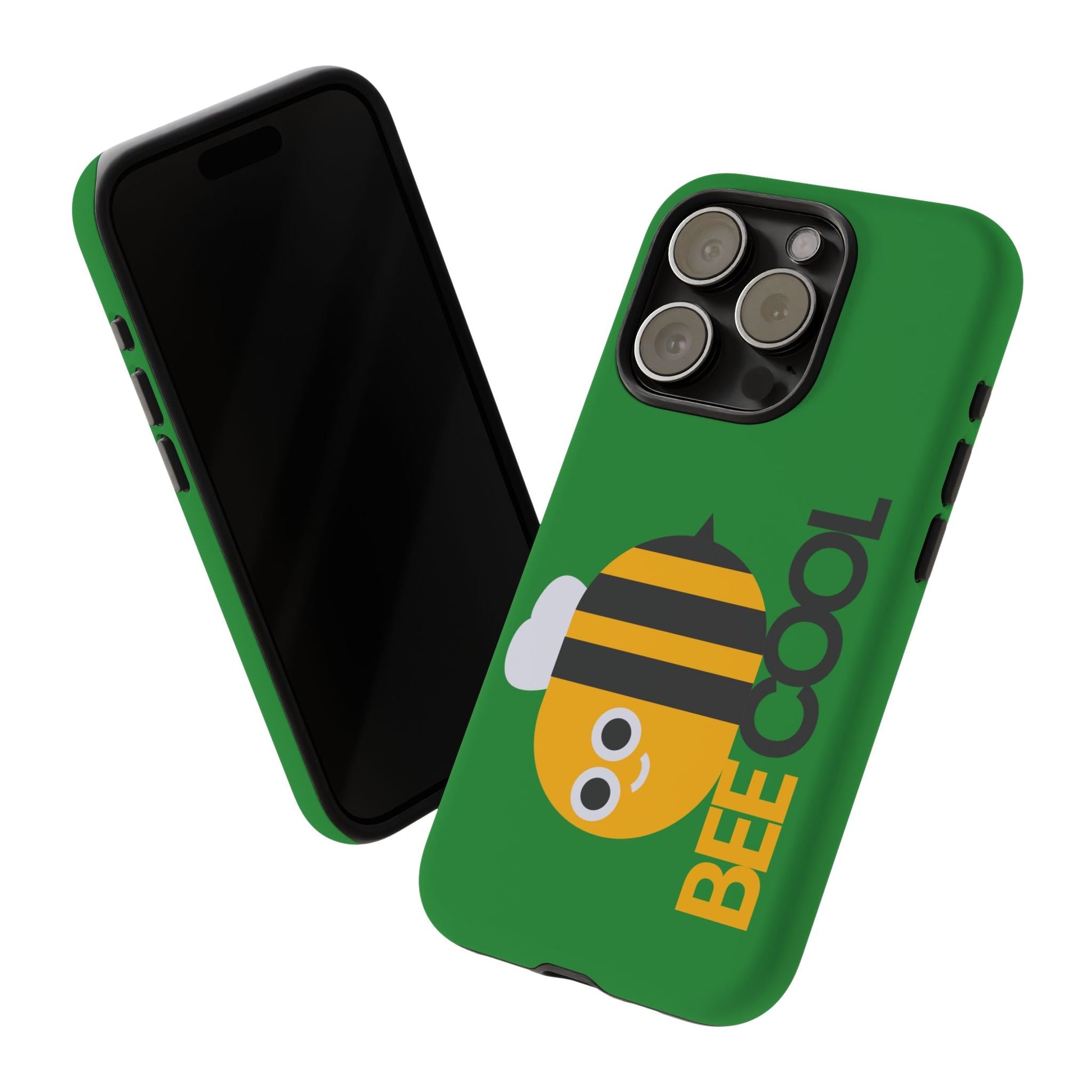 Bee Cool Phone Case - Cute Bee Design | Tough Protective Cover for iPhone & Samsung - Geo Rocks The 'Tism