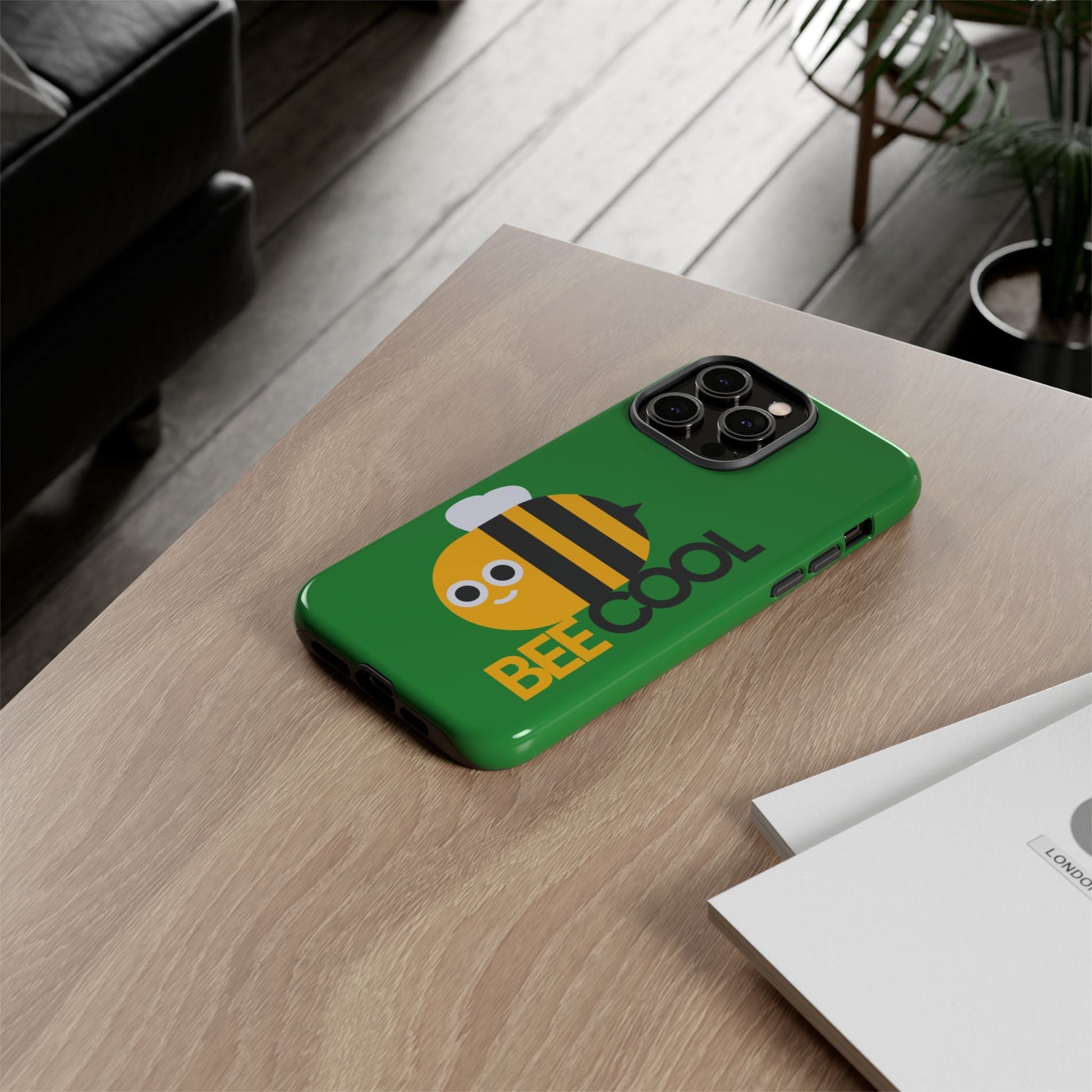 Bee Cool Phone Case - Cute Bee Design | Tough Protective Cover for iPhone & Samsung - Geo Rocks The 'Tism