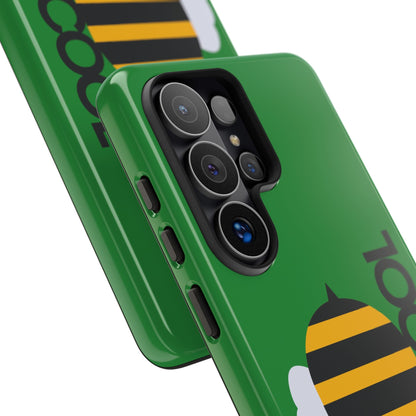 Bee Cool Phone Case - Cute Bee Design | Tough Protective Cover for iPhone & Samsung - Geo Rocks The 'Tism