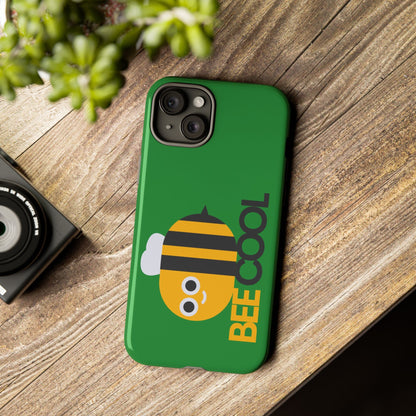 Bee Cool Phone Case - Cute Bee Design | Tough Protective Cover for iPhone & Samsung - Geo Rocks The 'Tism