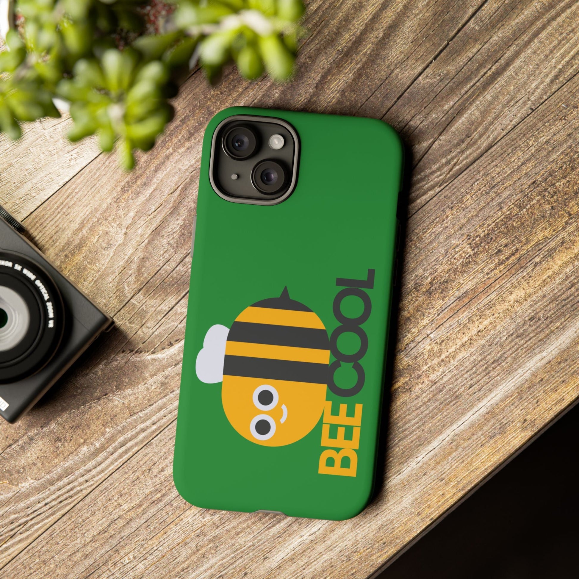 Bee Cool Phone Case - Cute Bee Design | Tough Protective Cover for iPhone & Samsung - Geo Rocks The 'Tism