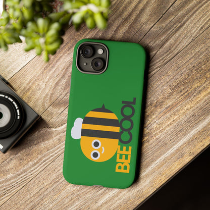 Bee Cool Phone Case - Cute Bee Design | Tough Protective Cover for iPhone & Samsung - Geo Rocks The 'Tism
