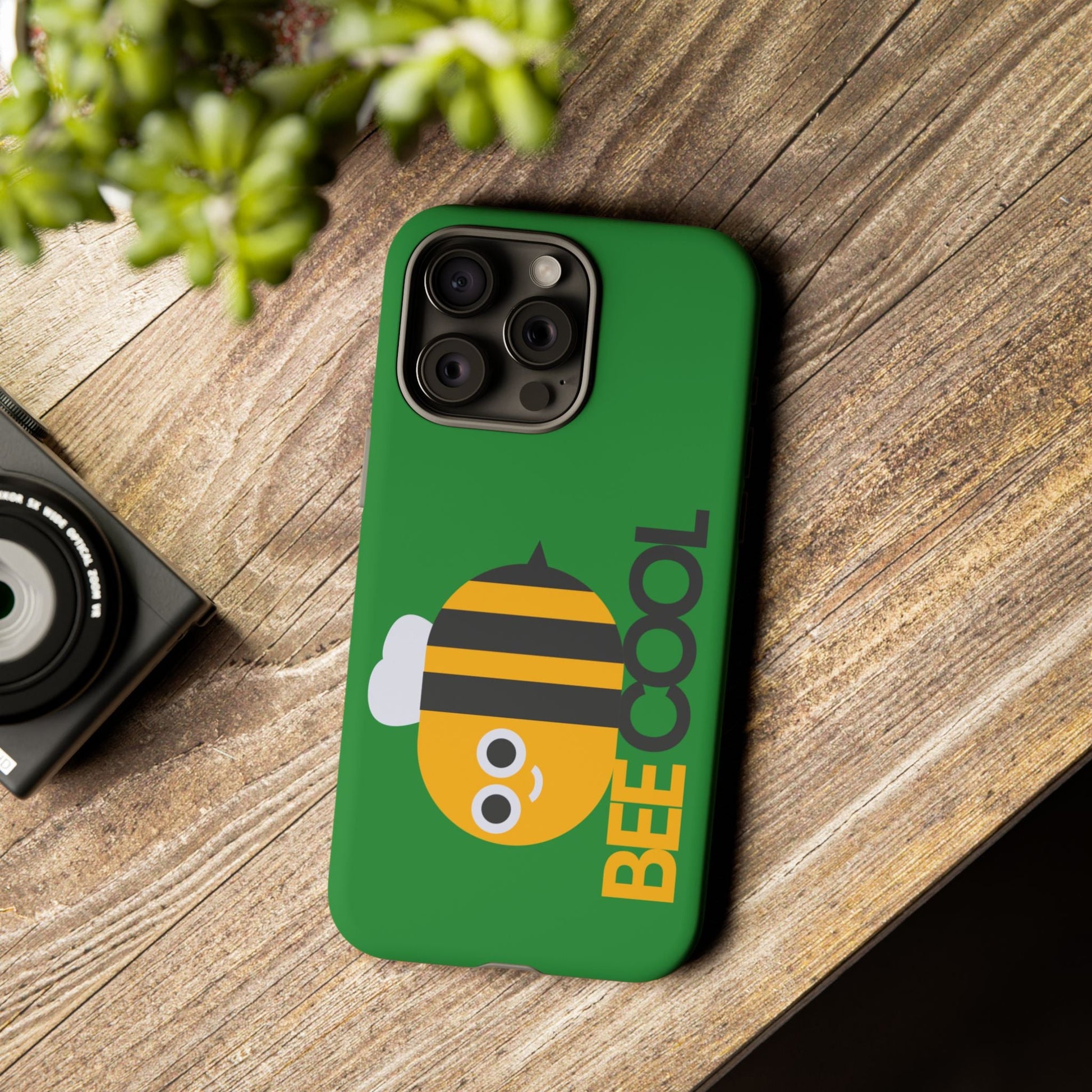 Bee Cool Phone Case - Cute Bee Design | Tough Protective Cover for iPhone & Samsung - Geo Rocks The 'Tism