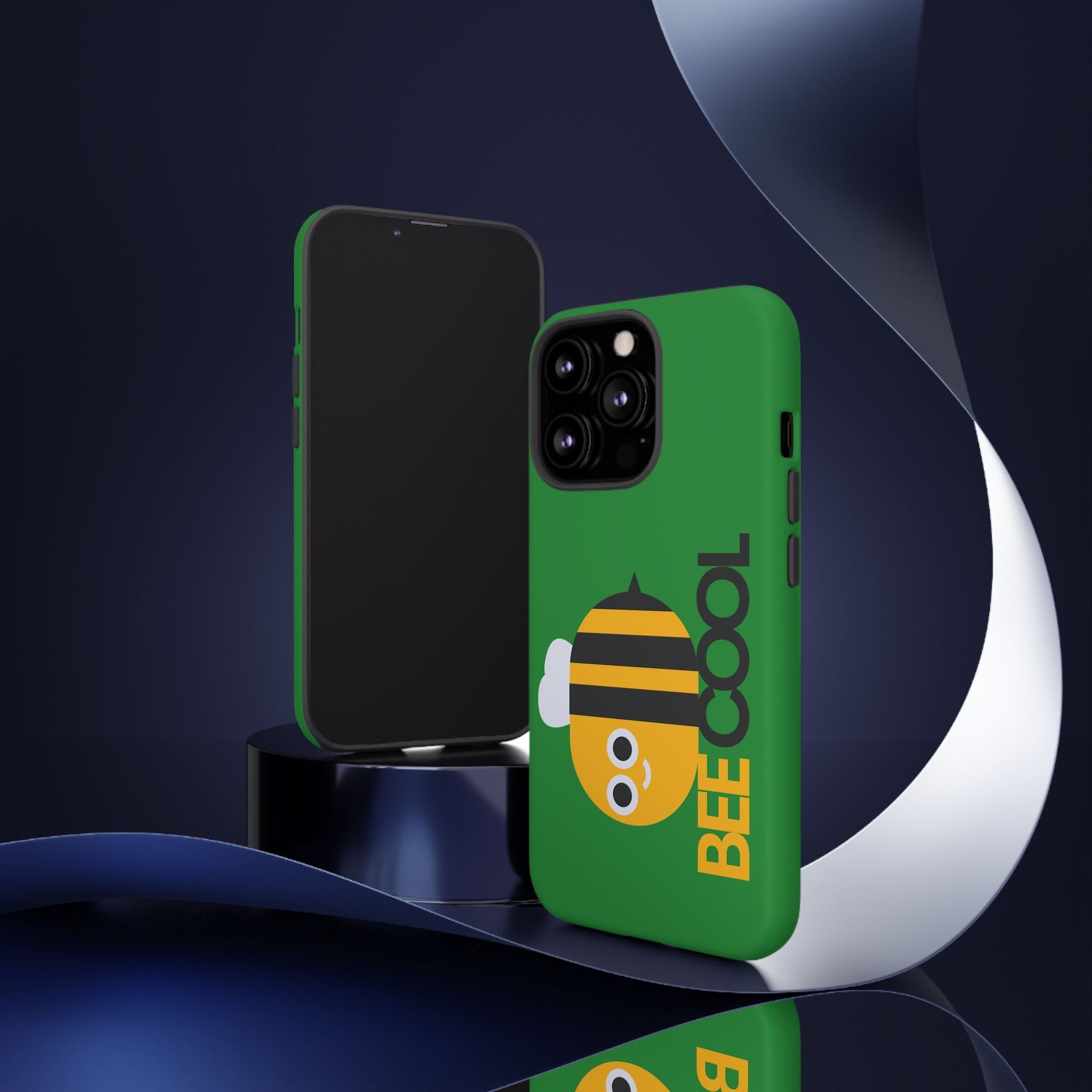 Bee Cool Phone Case - Cute Bee Design | Tough Protective Cover for iPhone & Samsung - Geo Rocks The 'Tism