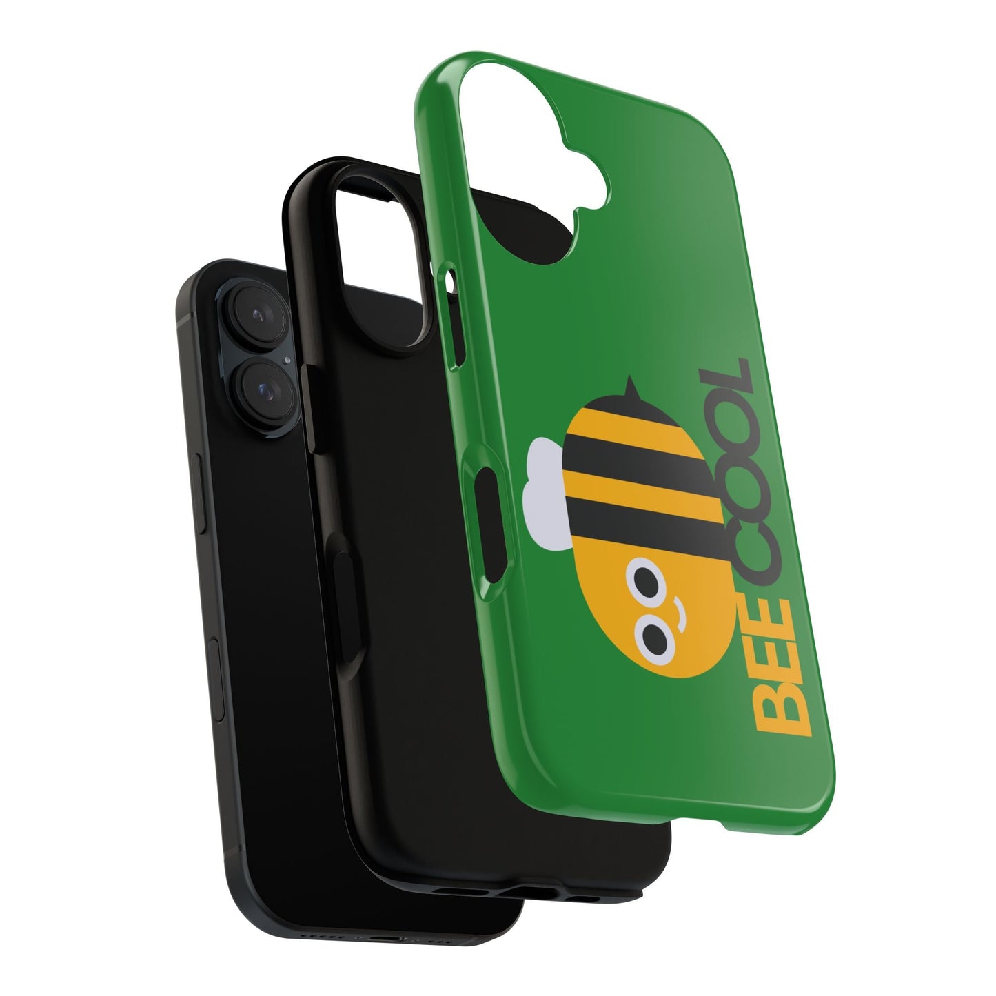 Bee Cool Phone Case - Cute Bee Design | Tough Protective Cover for iPhone & Samsung - Geo Rocks The 'Tism