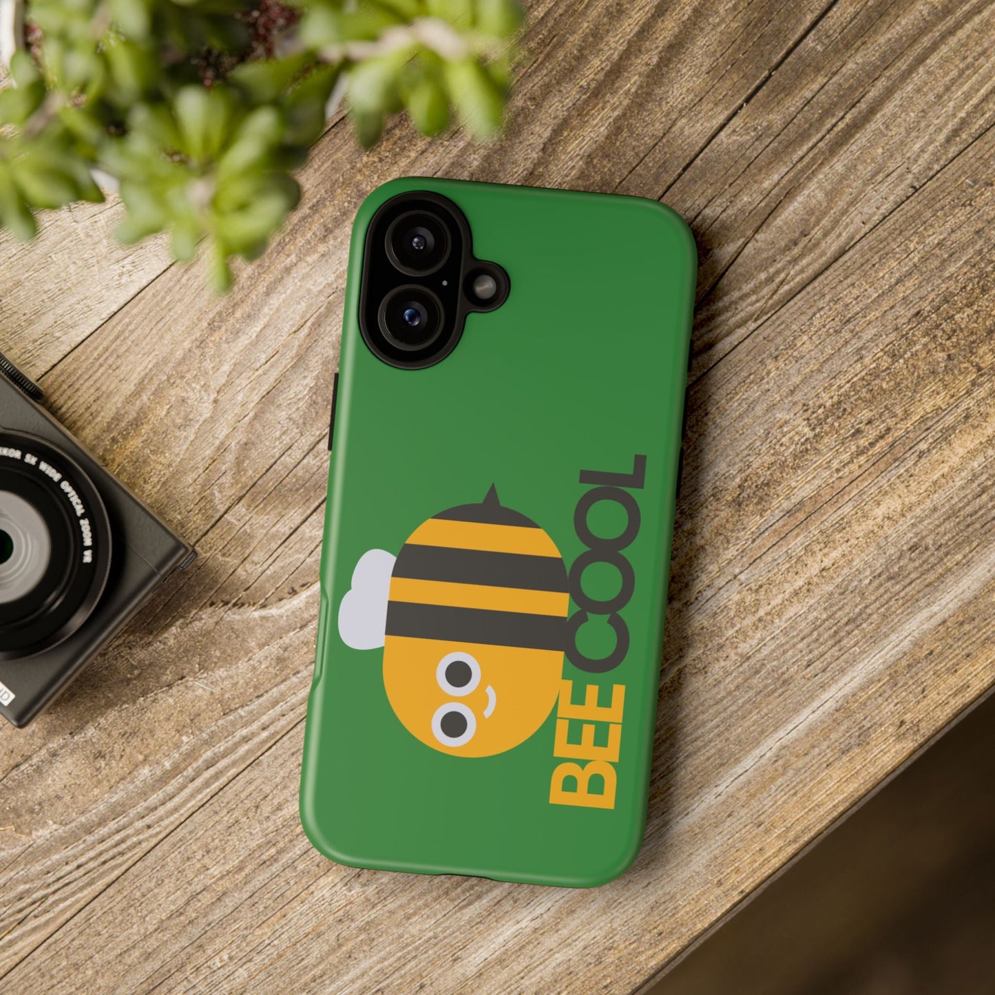 Bee Cool Phone Case - Cute Bee Design | Tough Protective Cover for iPhone & Samsung - Geo Rocks The 'Tism
