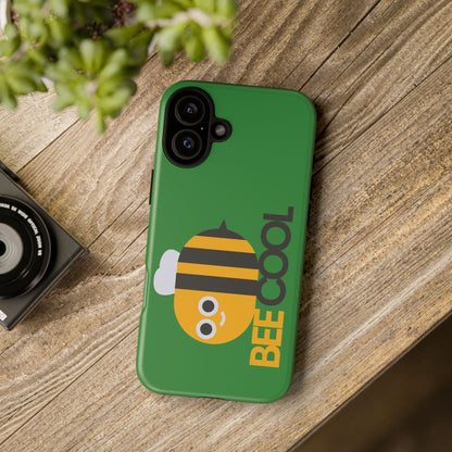 Bee Cool Phone Case - Cute Bee Design | Tough Protective Cover for iPhone & Samsung - Geo Rocks The 'Tism