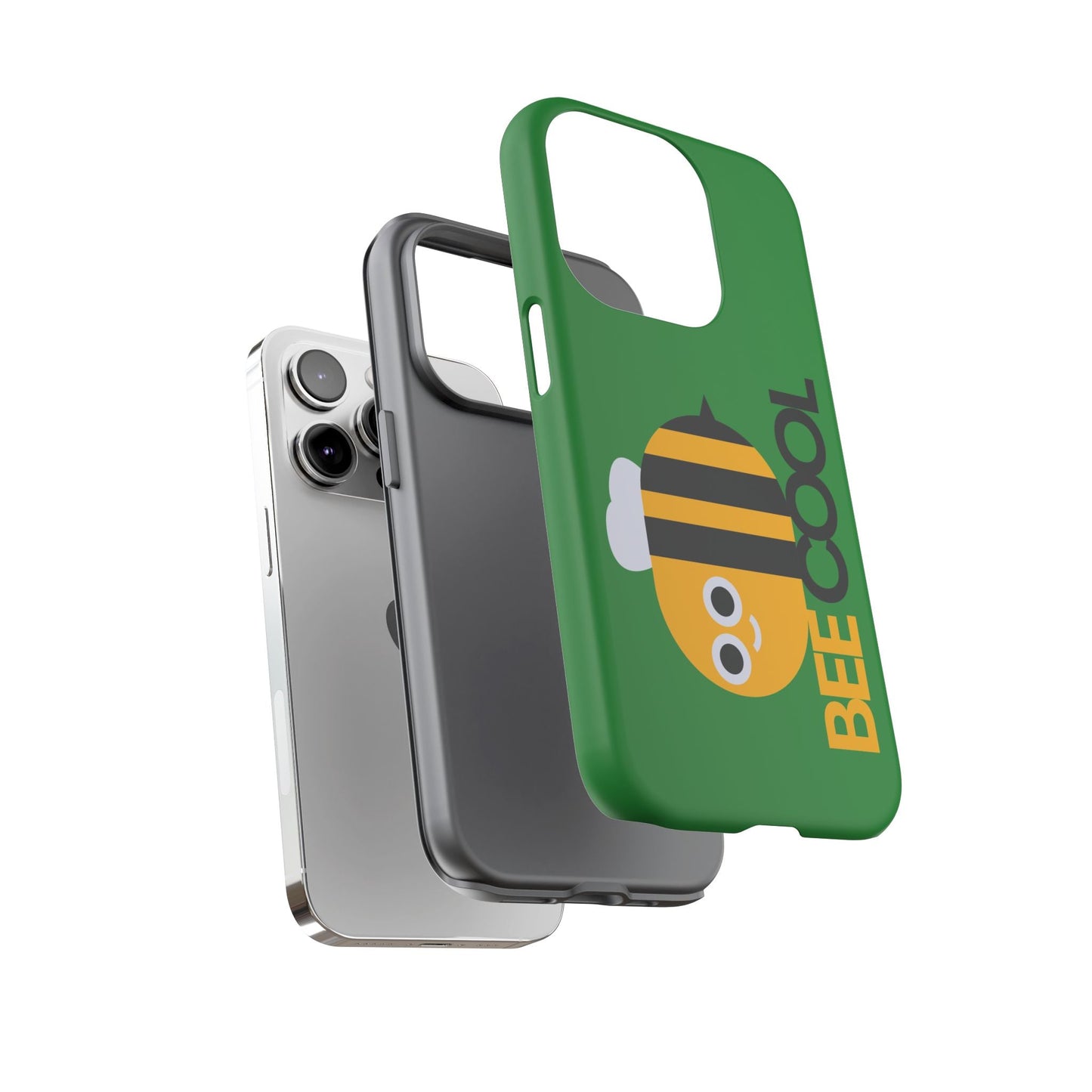 Bee Cool Phone Case - Cute Bee Design | Tough Protective Cover for iPhone & Samsung - Geo Rocks The 'Tism