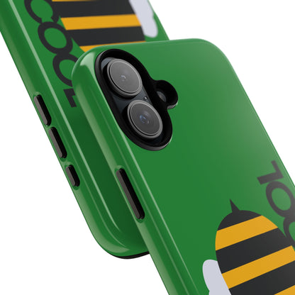 Bee Cool Phone Case - Cute Bee Design | Tough Protective Cover for iPhone & Samsung - Geo Rocks The 'Tism