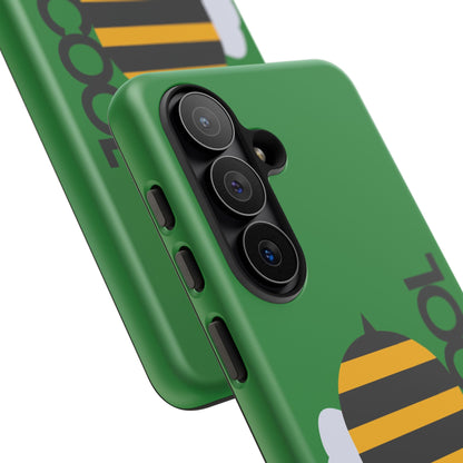 Bee Cool Phone Case - Cute Bee Design | Tough Protective Cover for iPhone & Samsung - Geo Rocks The 'Tism