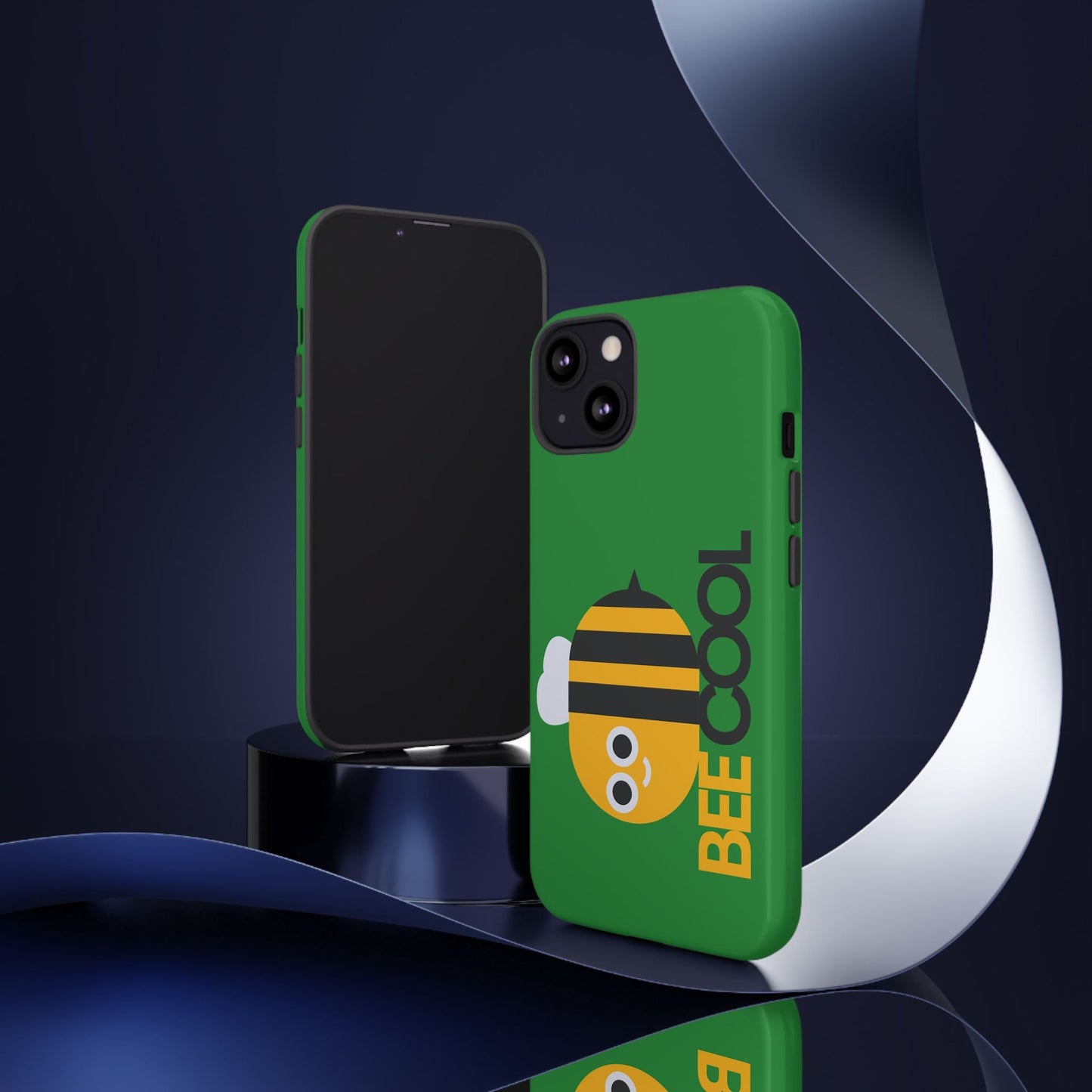 Bee Cool Phone Case - Cute Bee Design | Tough Protective Cover for iPhone & Samsung - Geo Rocks The 'Tism