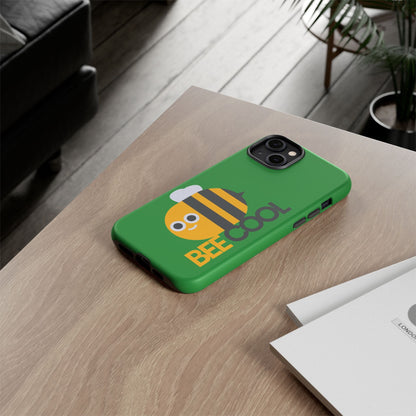 Bee Cool Phone Case - Cute Bee Design | Tough Protective Cover for iPhone & Samsung - Geo Rocks The 'Tism