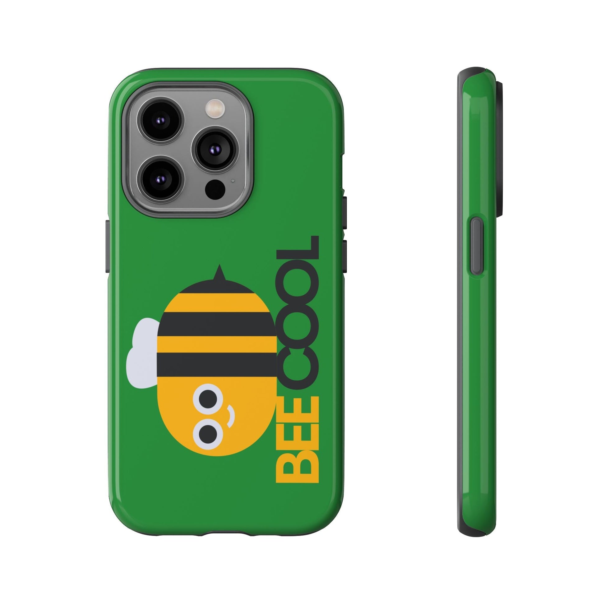 Bee Cool Phone Case - Cute Bee Design | Tough Protective Cover for iPhone & Samsung - Geo Rocks The 'Tism