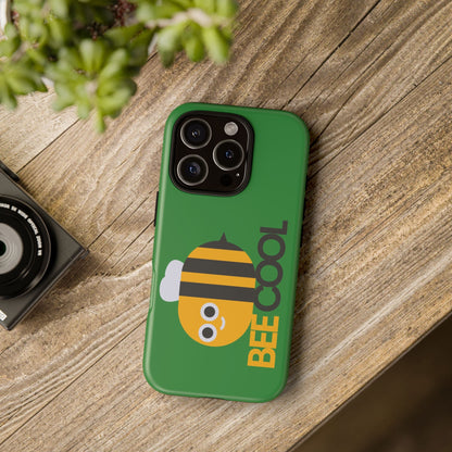 Bee Cool Phone Case - Cute Bee Design | Tough Protective Cover for iPhone & Samsung - Geo Rocks The 'Tism