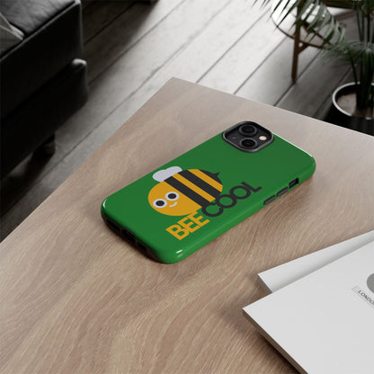 Bee Cool Phone Case - Cute Bee Design | Tough Protective Cover for iPhone & Samsung - Geo Rocks The 'Tism