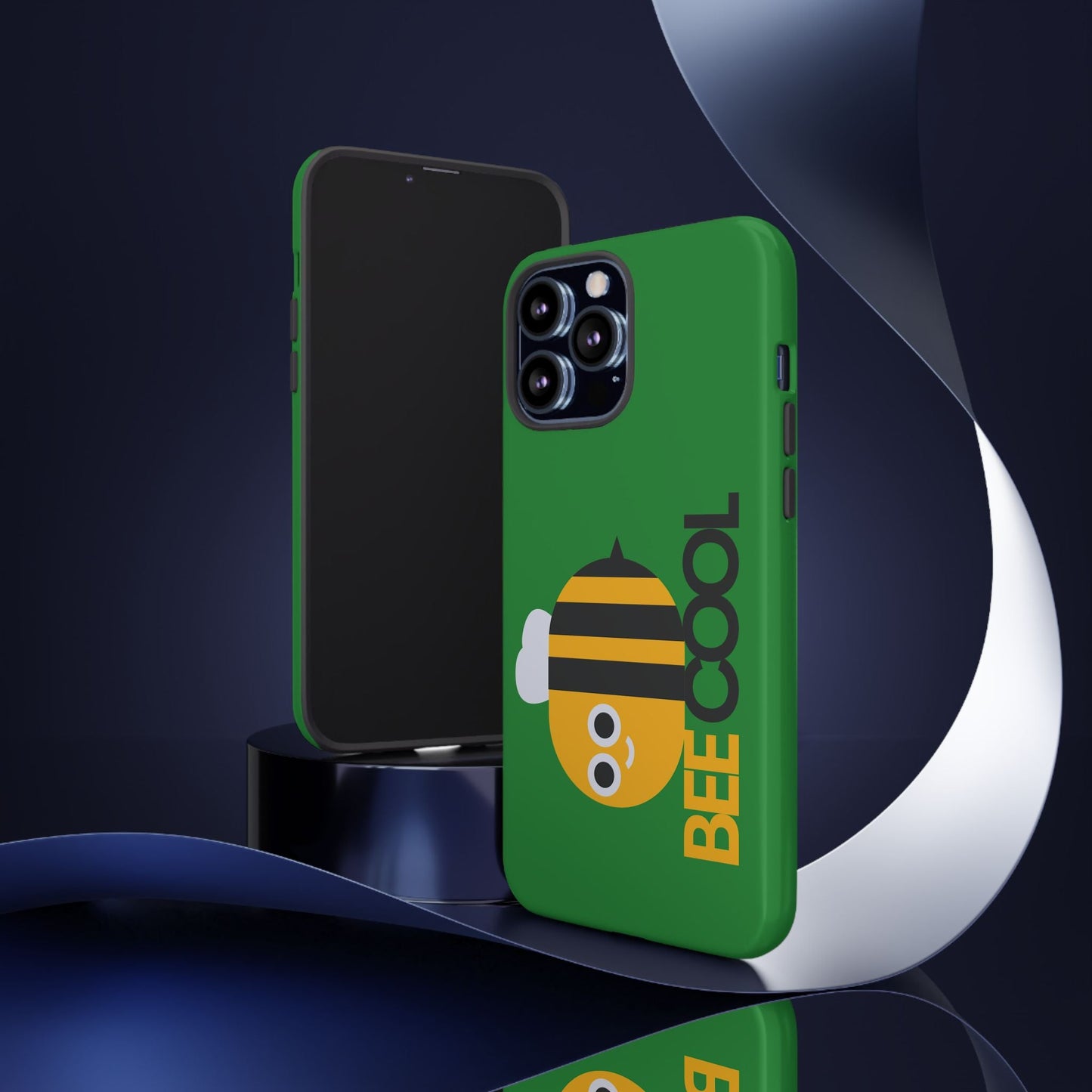 Bee Cool Phone Case - Cute Bee Design | Tough Protective Cover for iPhone & Samsung - Geo Rocks The 'Tism