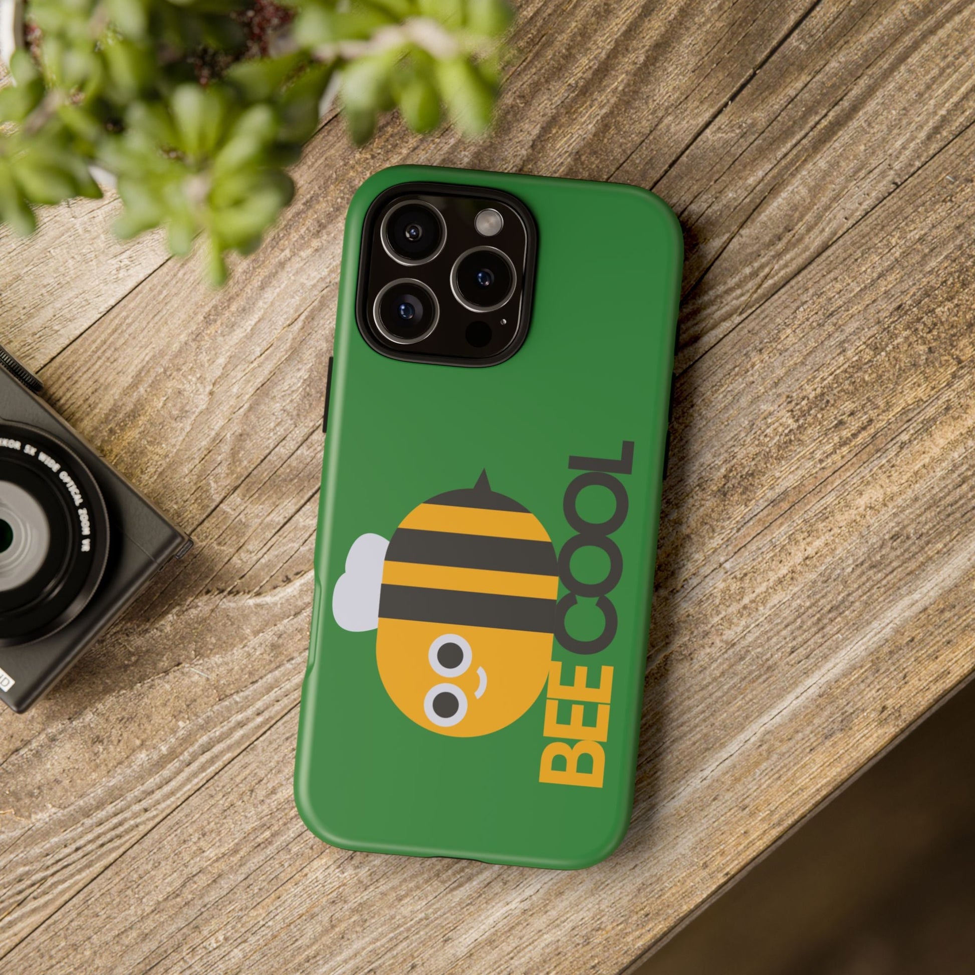 Bee Cool Phone Case - Cute Bee Design | Tough Protective Cover for iPhone & Samsung - Geo Rocks The 'Tism