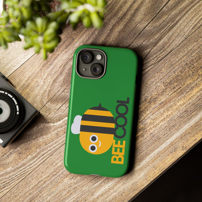 Bee Cool Phone Case - Cute Bee Design | Tough Protective Cover for iPhone & Samsung - Geo Rocks The 'Tism