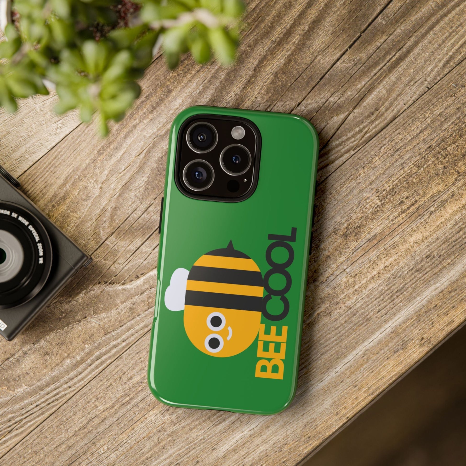 Bee Cool Phone Case - Cute Bee Design | Tough Protective Cover for iPhone & Samsung - Geo Rocks The 'Tism