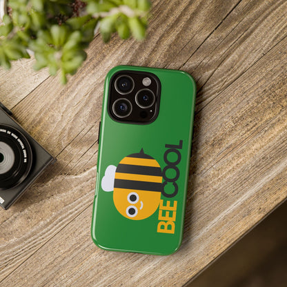 Bee Cool Phone Case - Cute Bee Design | Tough Protective Cover for iPhone & Samsung - Geo Rocks The 'Tism