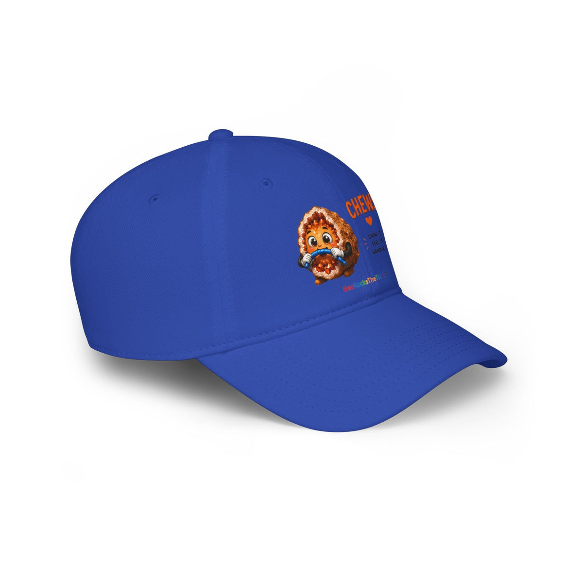 "Chews" Stimming Geode -Autism Self Sensory Regulation Cap - Geo Rocks The 'Tism