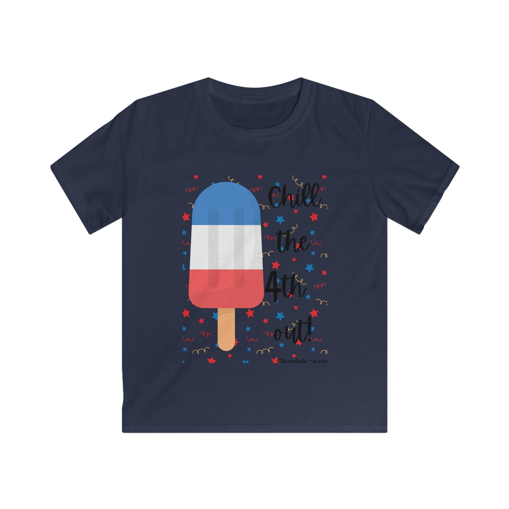 Chill the 4th Out Kids' Tee - Geo Rocks The 'Tism