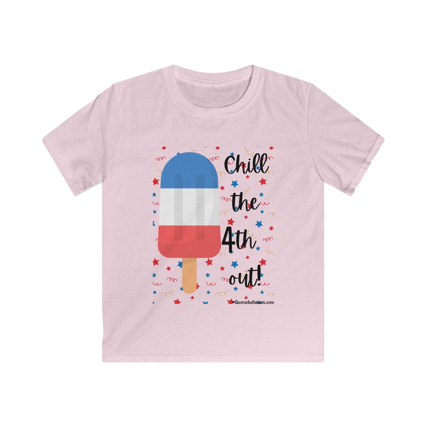 Chill the 4th Out Kids' Tee - Geo Rocks The 'Tism