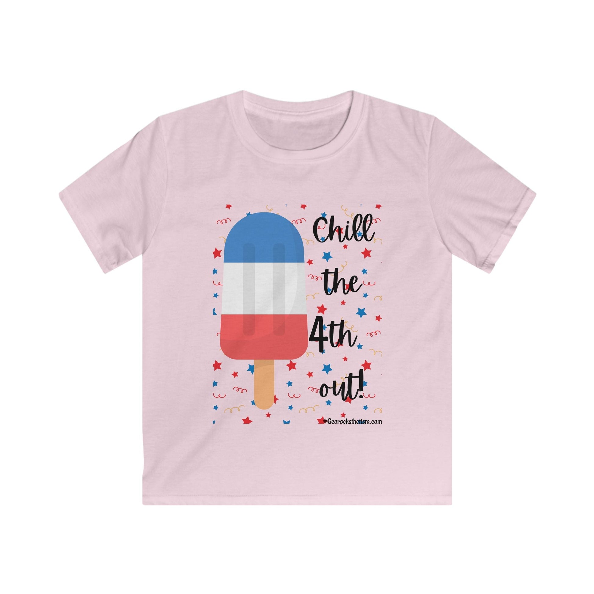 Chill the 4th Out Kids' Tee - Geo Rocks The 'Tism