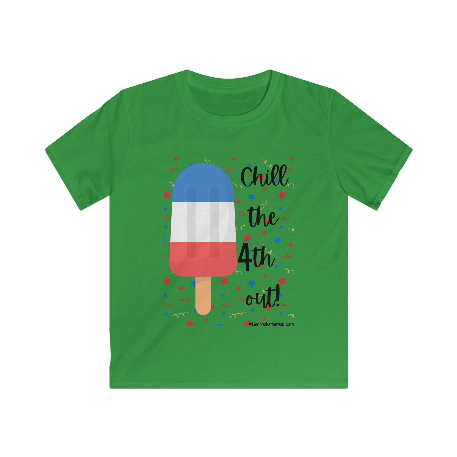 Chill the 4th Out Kids' Tee - Geo Rocks The 'Tism