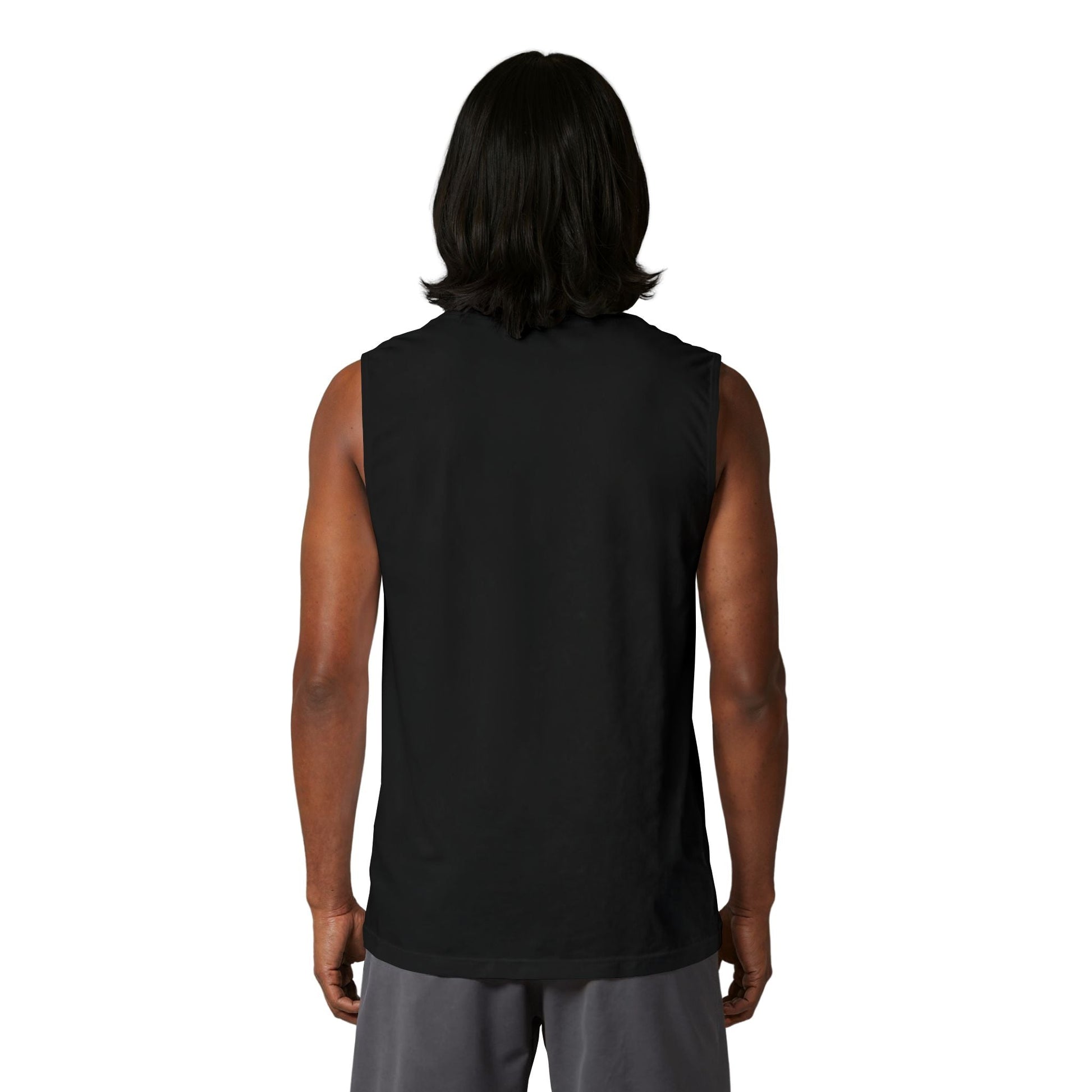 Colorful Mom Duck Heart Design Muscle Tank - Geo Rocks The 'Tism