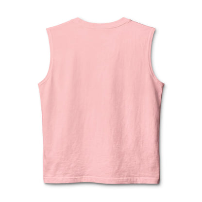 Colorful Mom Duck Heart Design Muscle Tank - Geo Rocks The 'Tism