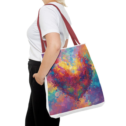 Colorful Watercolor Print Autism Awareness Gift for Women & Teachers - Geo Rocks The 'Tism