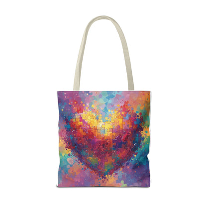 Colorful Watercolor Print Autism Awareness Gift for Women & Teachers - Geo Rocks The 'Tism