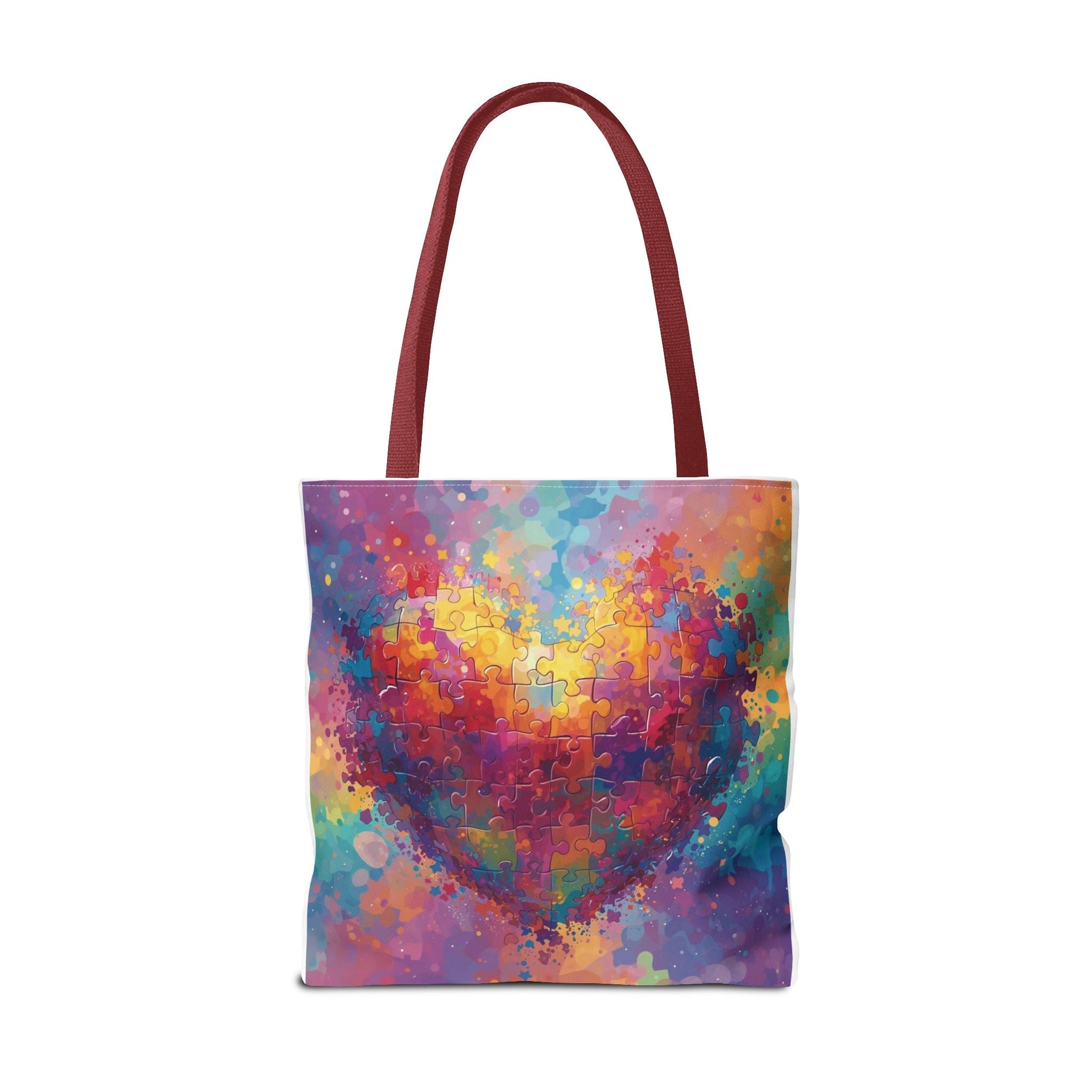 Colorful Watercolor Print Autism Awareness Gift for Women & Teachers - Geo Rocks The 'Tism