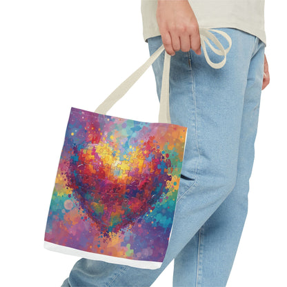 Colorful Watercolor Print Autism Awareness Gift for Women & Teachers - Geo Rocks The 'Tism